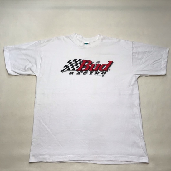Vintage Other - Vintage Bud Budweiser Racing NASCAR 1996 90s XL